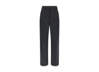 PRADA Women's Flannel Pants "Gray"