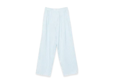PRADA Women's Trousers Clear Blue "Lightblue"