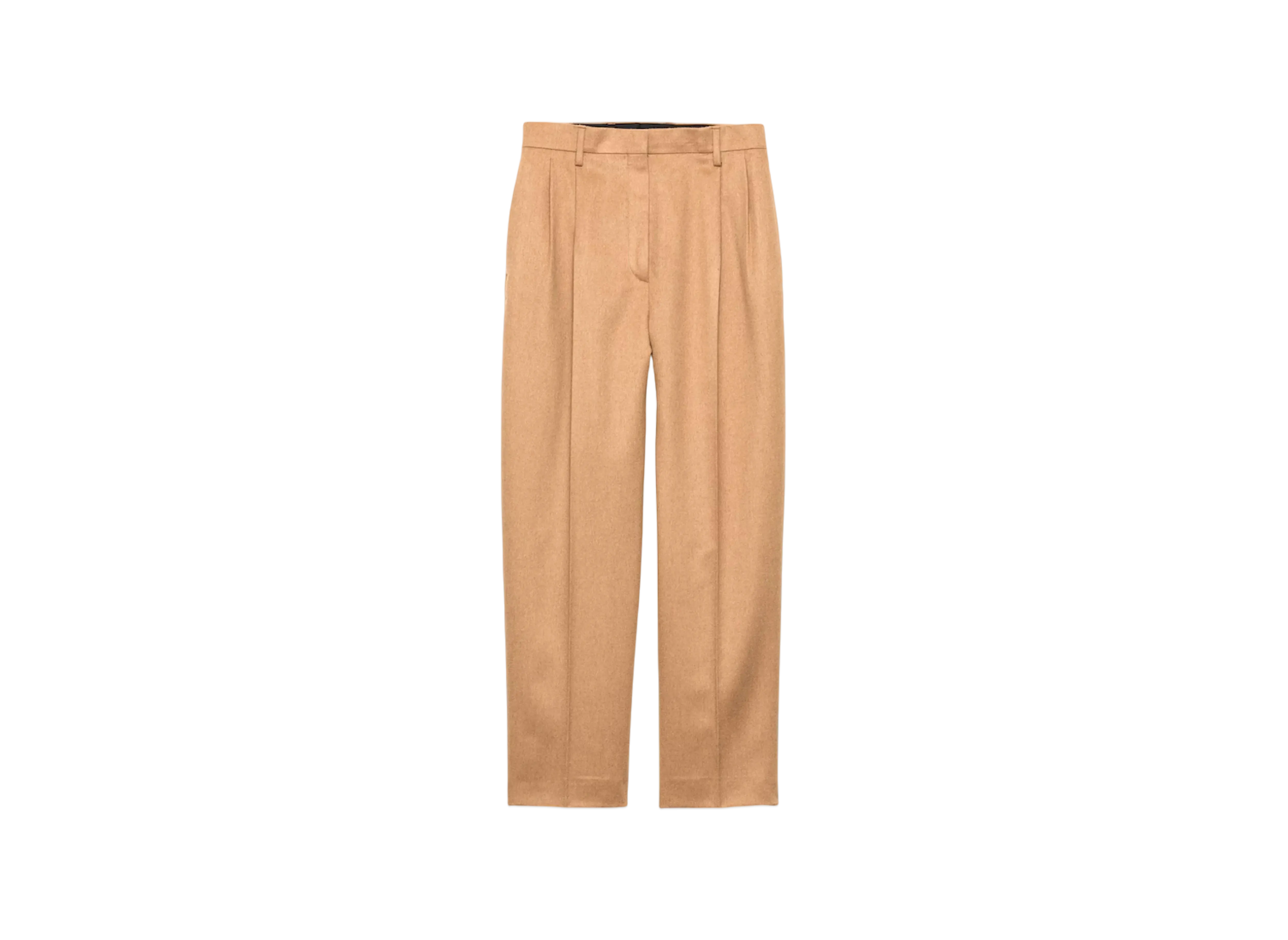 PRADA Women's Camel-Hair Pants "Beige"