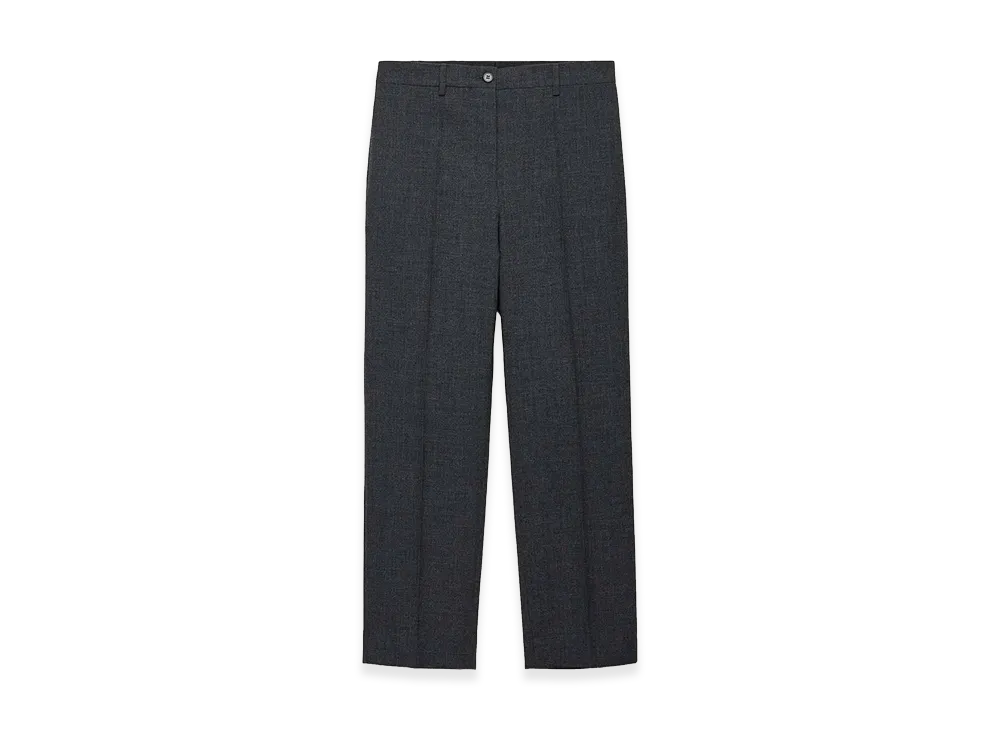 PRADA Wonen's Rush Stitch Pants "Gray"