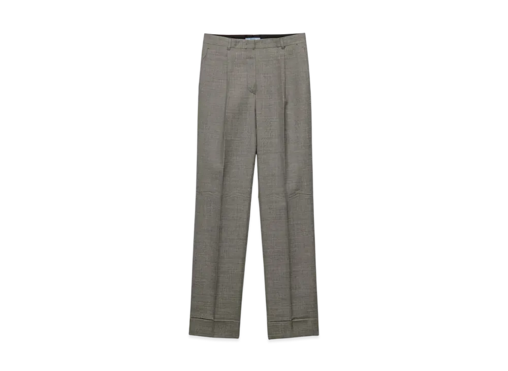 PRADA Women's Grisaille Pants "Gray"