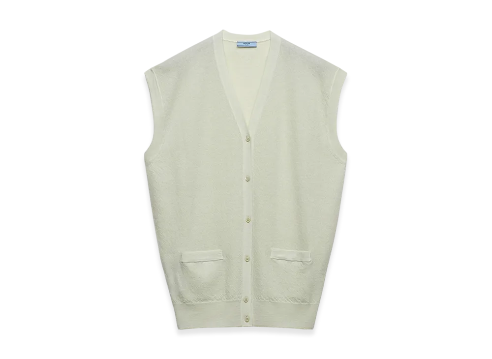 PRADA Cashmere Vest "Marigold"
