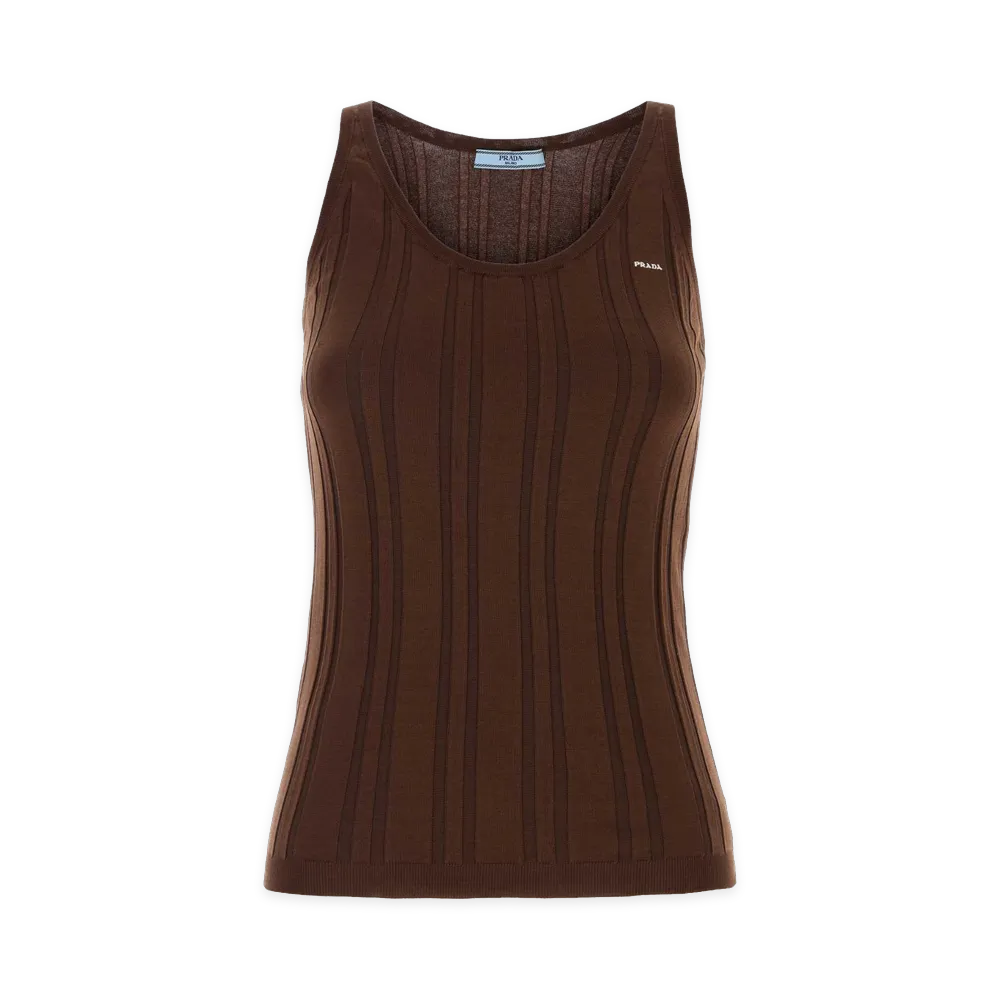 PRADA Women's T-Shirt "Brown"