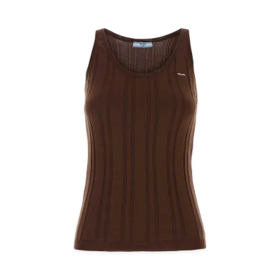 PRADA Women's T-Shirt "Brown"