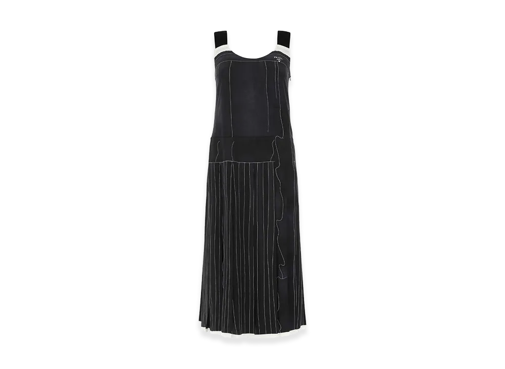 PRADA Women's Printed Silk Dress "Black"