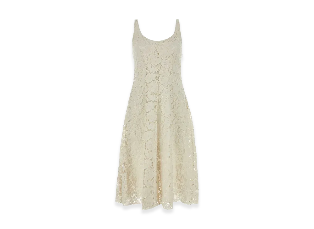 PRADA Women's Lace Dress "Ivory"