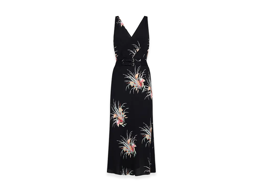 PRADA Women's Stretch Viscose Dress "Black"