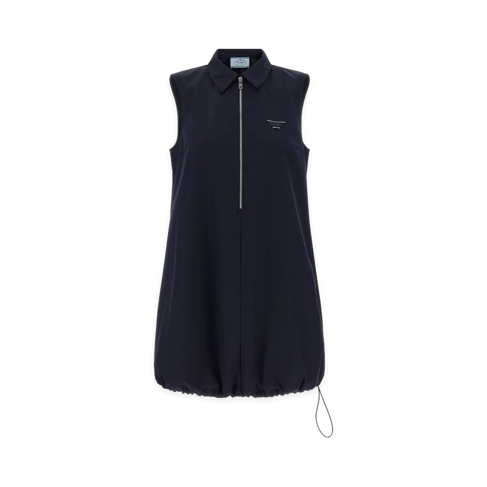 PRADA Women's Chemisier Dress "Blue"