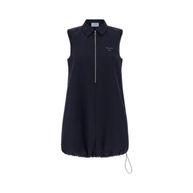 PRADA Women's Chemisier Dress "Blue"