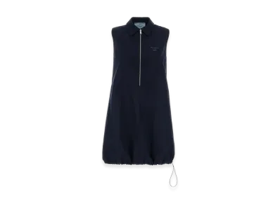 PRADA Women's Chemisier Dress "Blue"