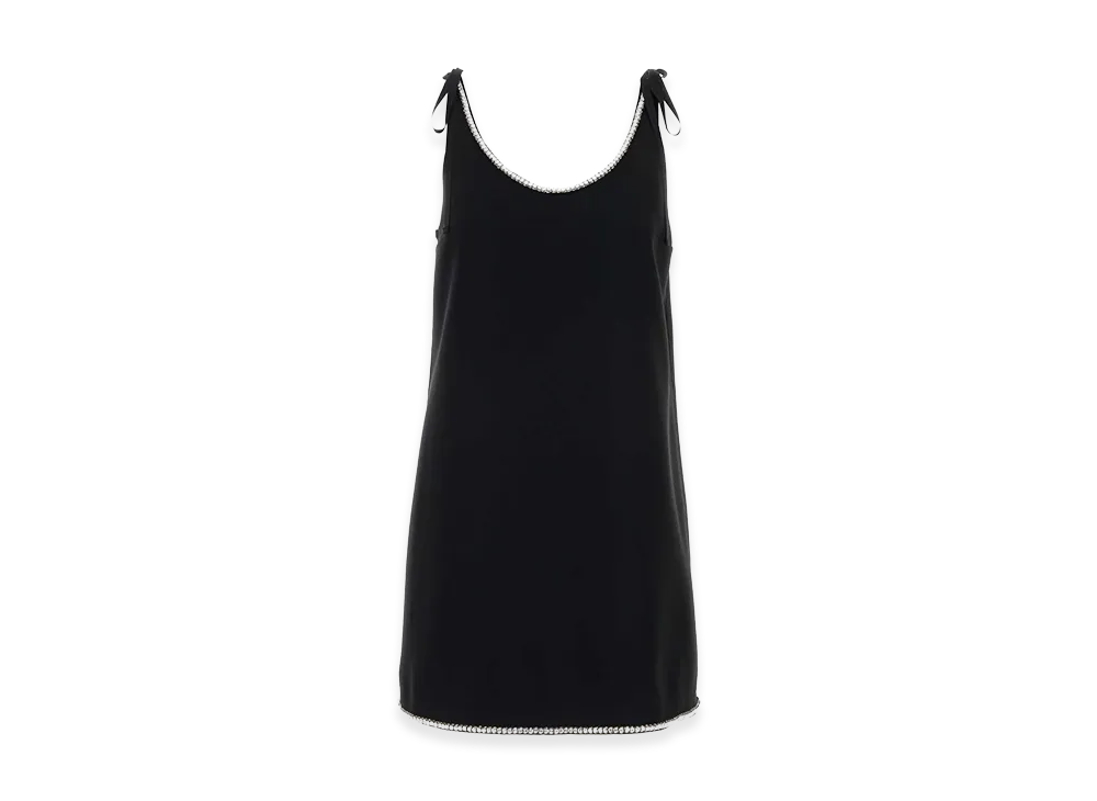 PRADA Women's Sable Mini Dress "Black"