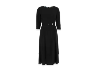 PRADA Women's Acetate Blend Dress "Black"