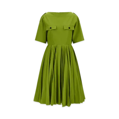 PRADA Women's Chinos Dress "Green"
