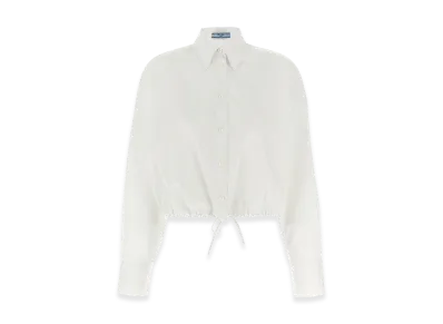 PRADA Women's Cotton Shirt "White"