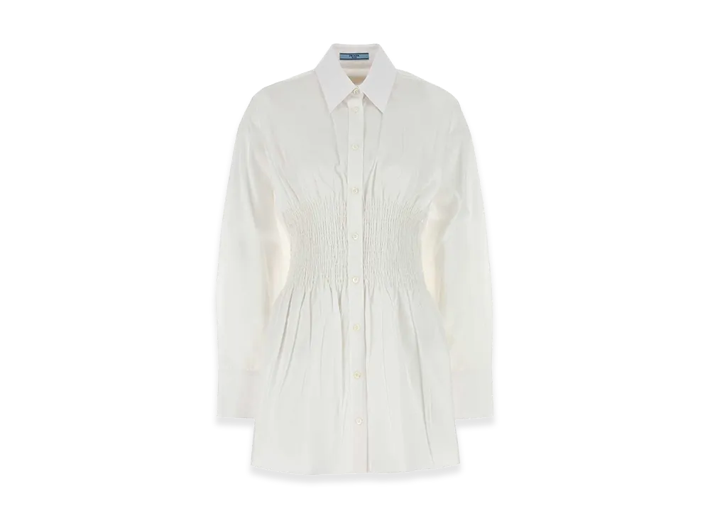 PRADA Women's Poplin Shirt "White"