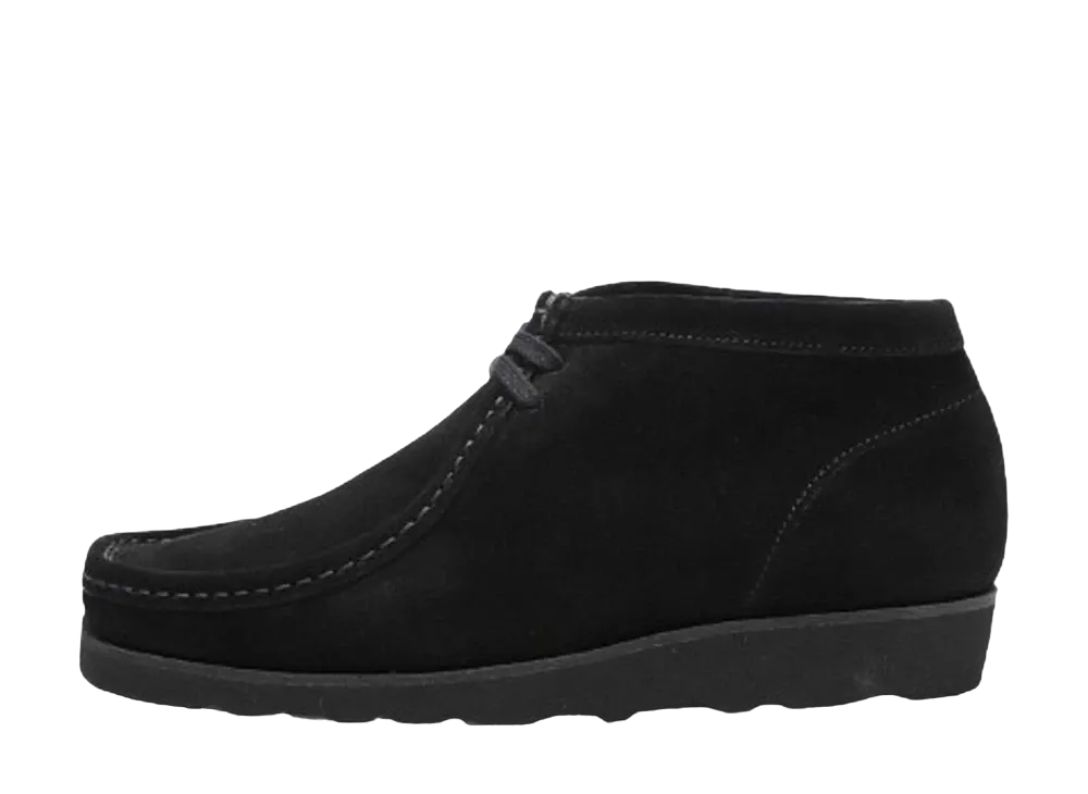 Padmore&Barnes Original Mid Suede "Black"