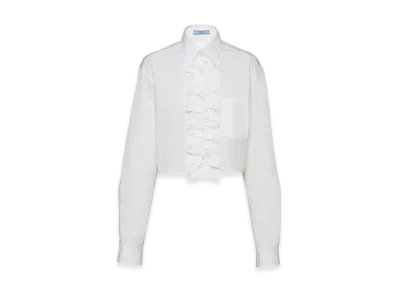 PRADA Women's Poplin Shirt "White"