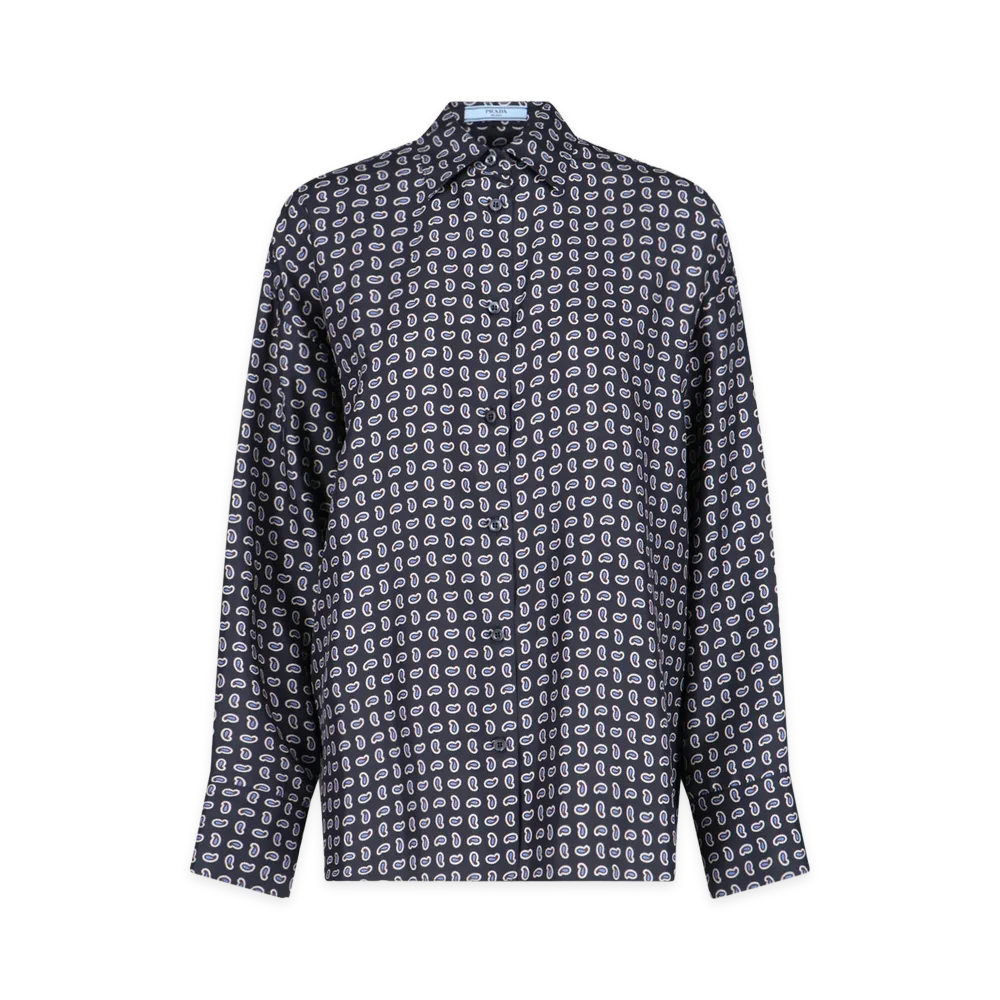 PRADA Women's Shirts "Blue"