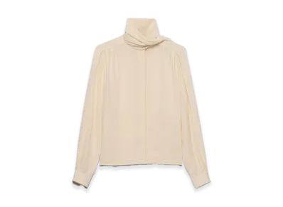 PRADA Marocain Shirt "Ivory"