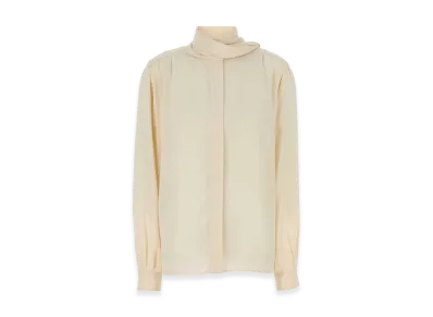 PRADA Women's Silk Shirt "White"
