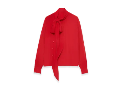PRADA Marocain Shirt "Red"