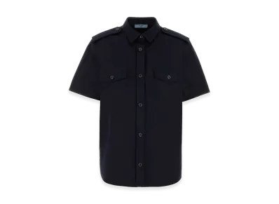 PRADA Women's Cotton Shirt "Blue"