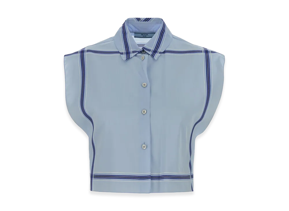 PRADA Women's Camicia "Lightblue"