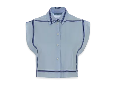 PRADA Women's Camicia "Lightblue"