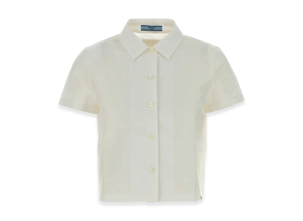 PRADA Wonen's Cotton Shirt "White"