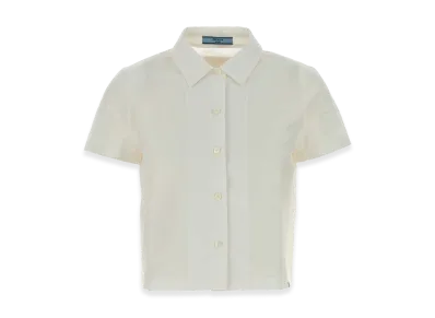 PRADA Wonen's Cotton Shirt "White"