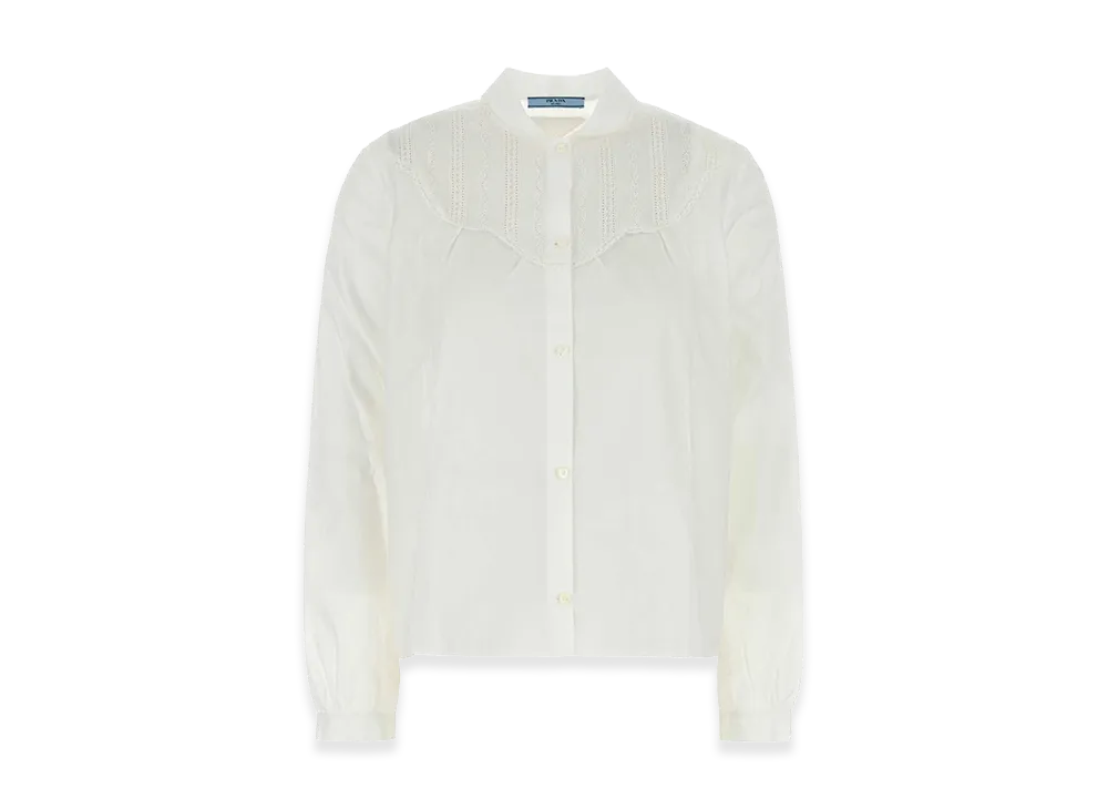 PRADA Women's Cotton Shirt "White"