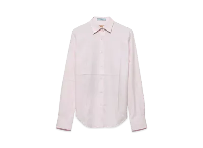 PRADA Women's Oxford Cotton Shirt "Pink"