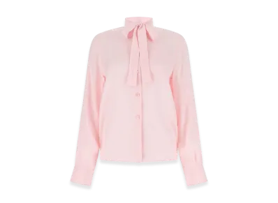 PRADA Women's Crepe Shirt "Pink"