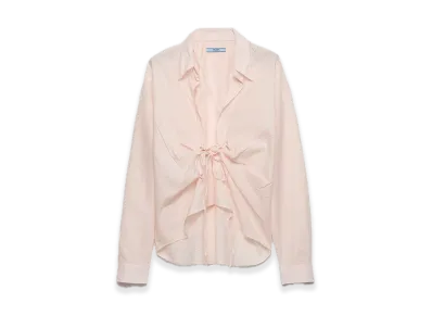 PRADA Cotton Shirt "Pink"