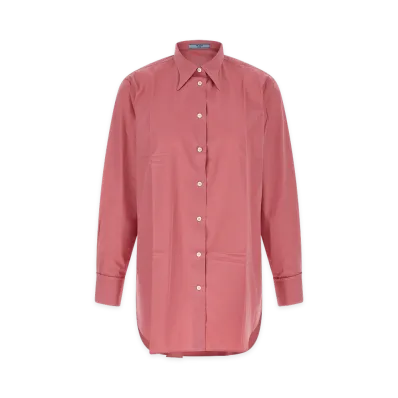 PRADA Women's Poplin Shirt "Pink"