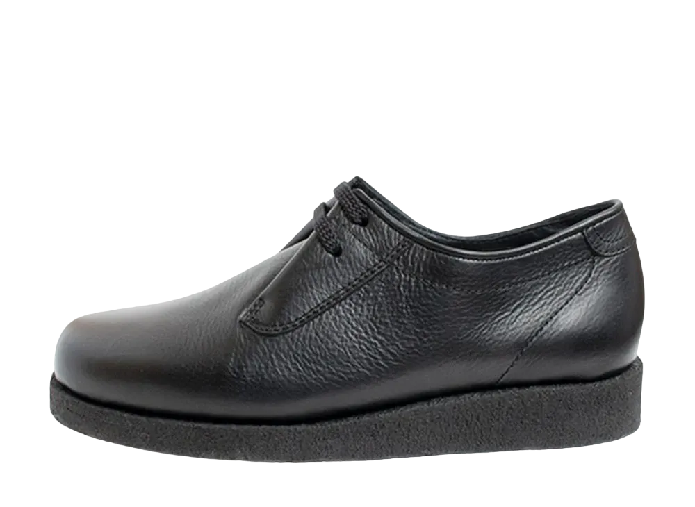 Padmore&Barnes Plain Toe Shoes Leather "Black"