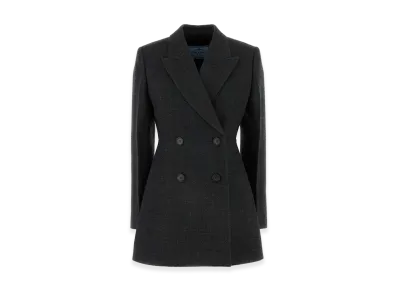 PRADA Women's Wool Blazer "Gray"