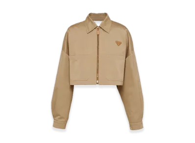PRADA Chino Blouson Jacket "Beige"
