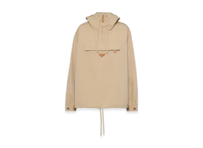 PRADA Women's Panama Cotton Windbreaker "Cord"
