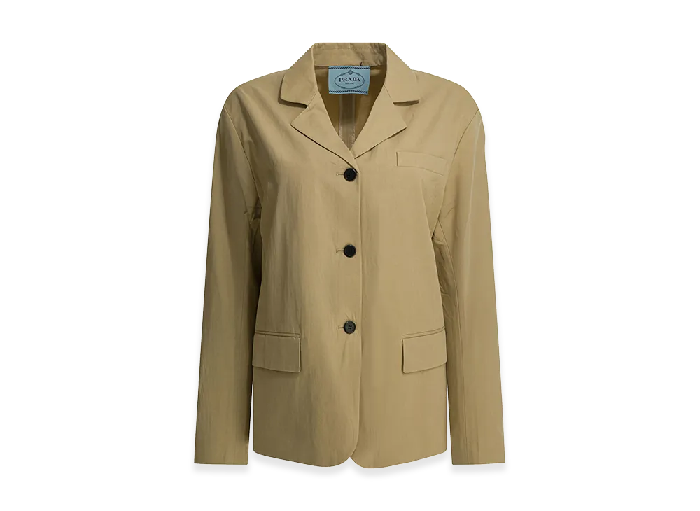 PRADA Women's Jackets "Beige"