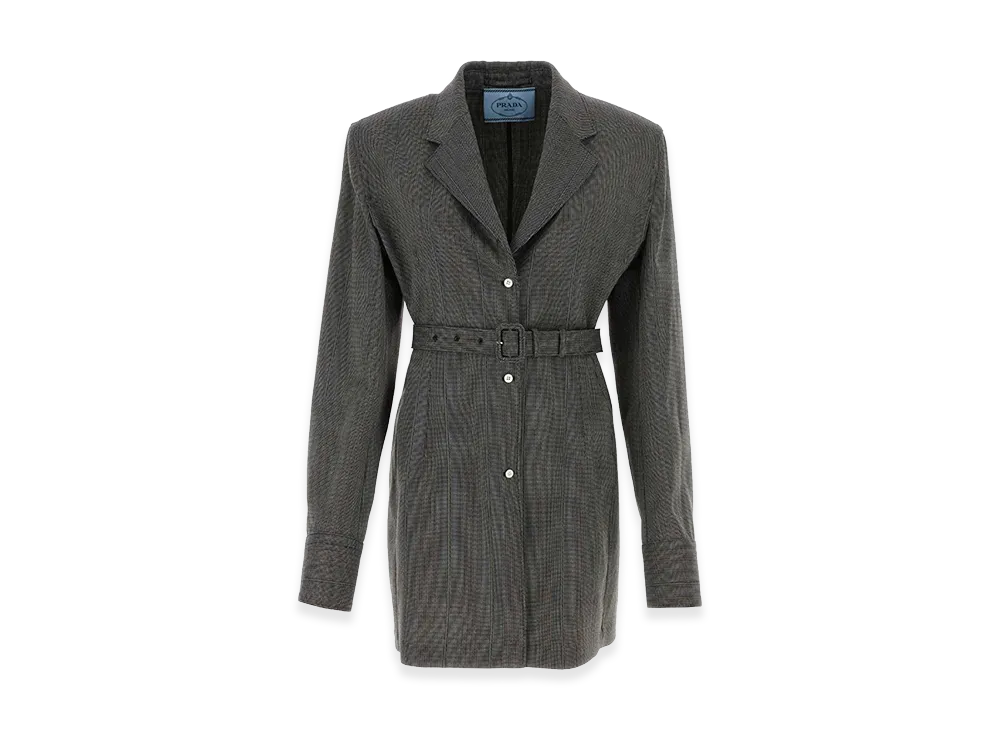 PRADA Women's Wool Blazer "Black"