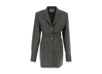 PRADA Women's Wool Blazer "Black"