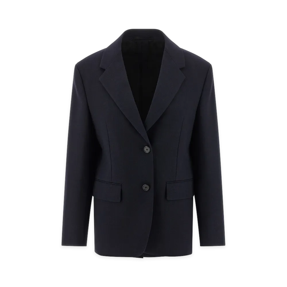 PRADA Women's Two-Button Blazer "Blue"