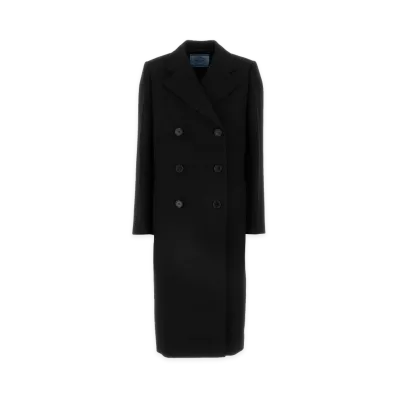 PRADA Women's Coat "Black"