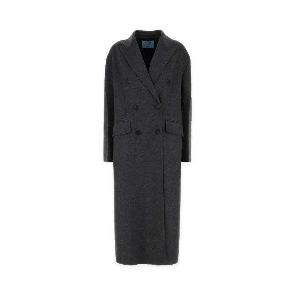 PRADA Women's Coat "Gray"