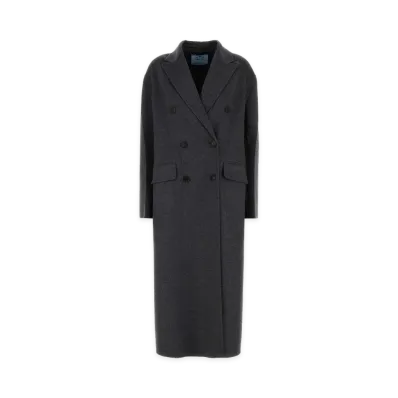 PRADA Women's Coat "Gray"