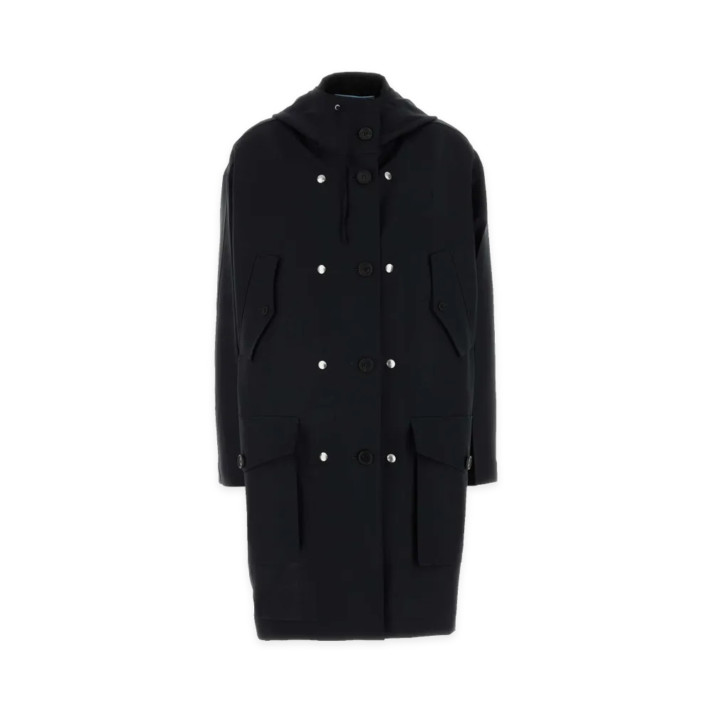 PRADA Women's Coat "Blue"