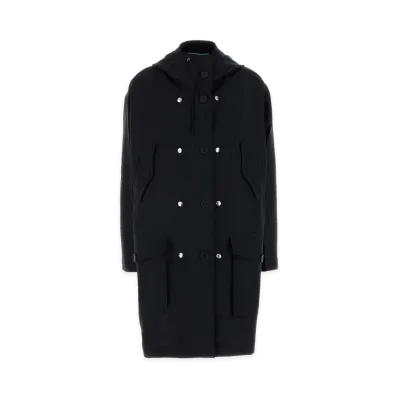 PRADA Women's Coat "Blue"