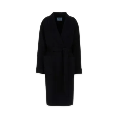 PRADA Women's Coat "Black"