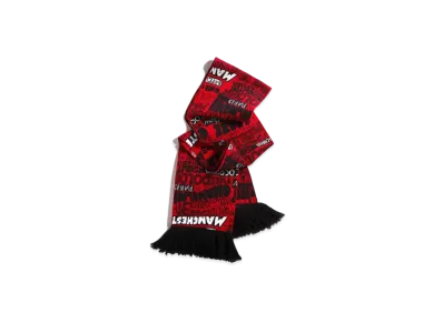 CHANEL Scarf Cotton "Red/Black/White"